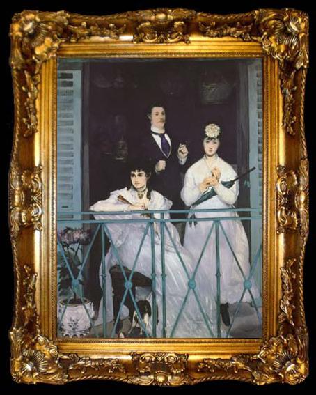 framed  Edouard Manet The Balcony (mk06), ta009-2